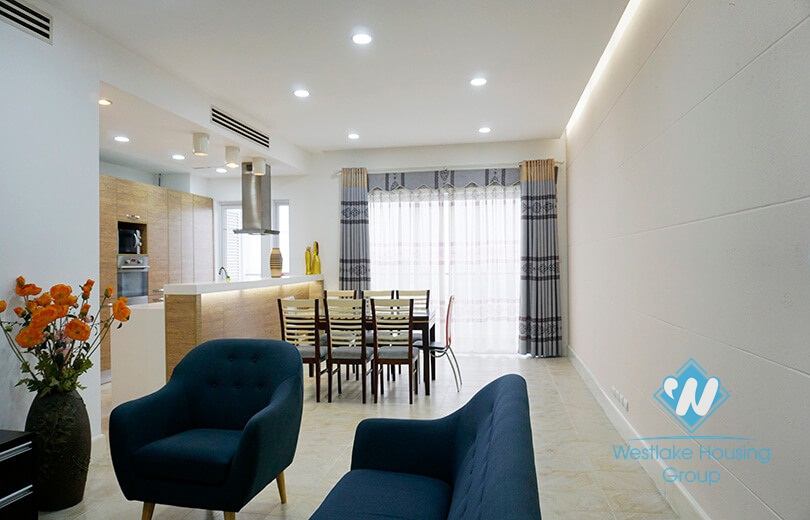 Two bedroom apartment for rent on high floor in Golden Westlake, Ha Noi, Vietnam